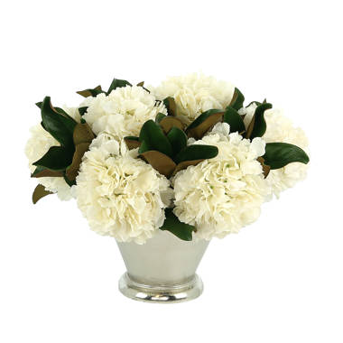 Creative Displays, Inc. Hydrangea Arrangement in Vase | Wayfair